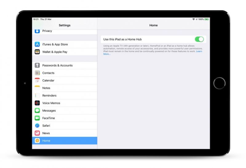 How to Set Up an iPad as a Home Hub for HomeKit Devices MacRumors