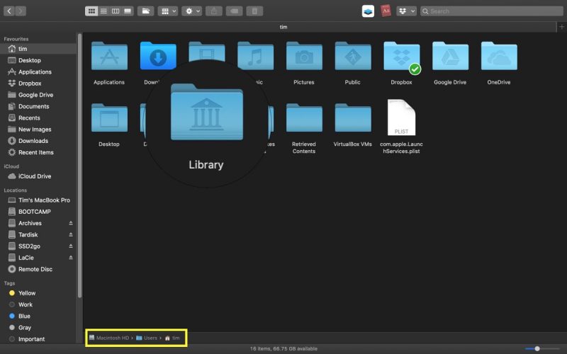 How to Reveal the Library Folder in macOS - MacRumors