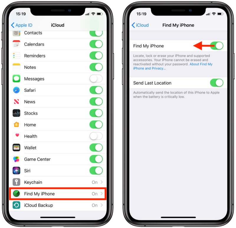 How To Turn Off Find My IPhone MacRumors