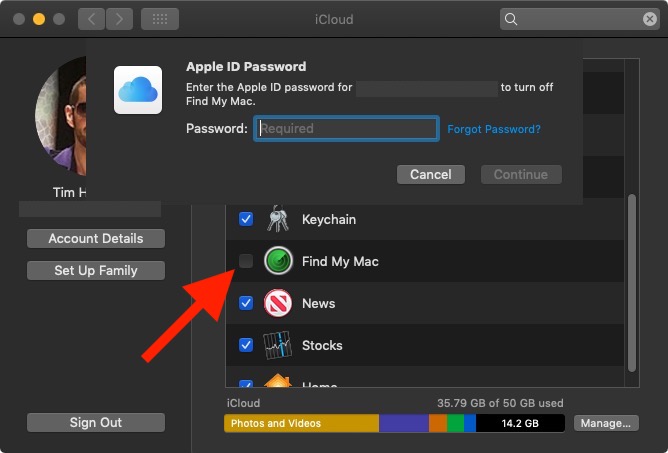 How to Turn Off Find My Mac - MacRumors