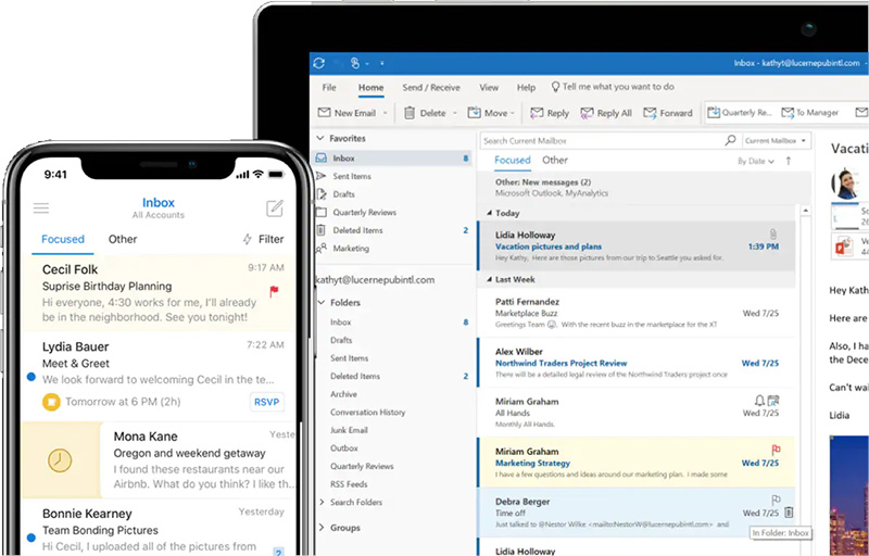microsoft outlook app for iphone 5