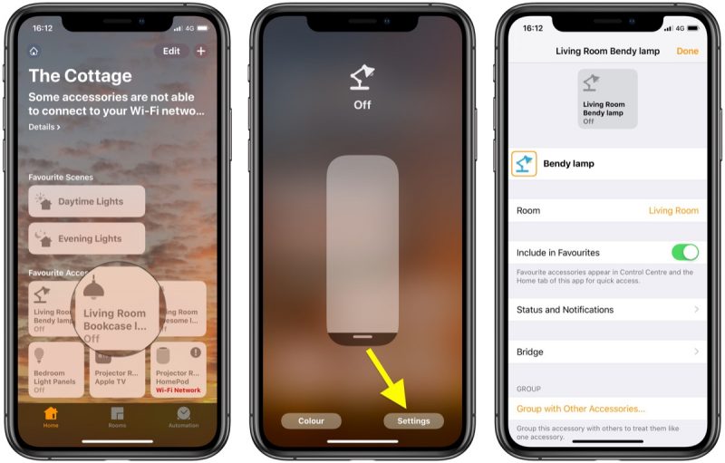 using homekit to control devices