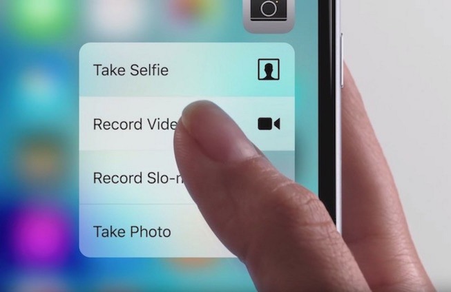 Image result for 3d touch in iphone