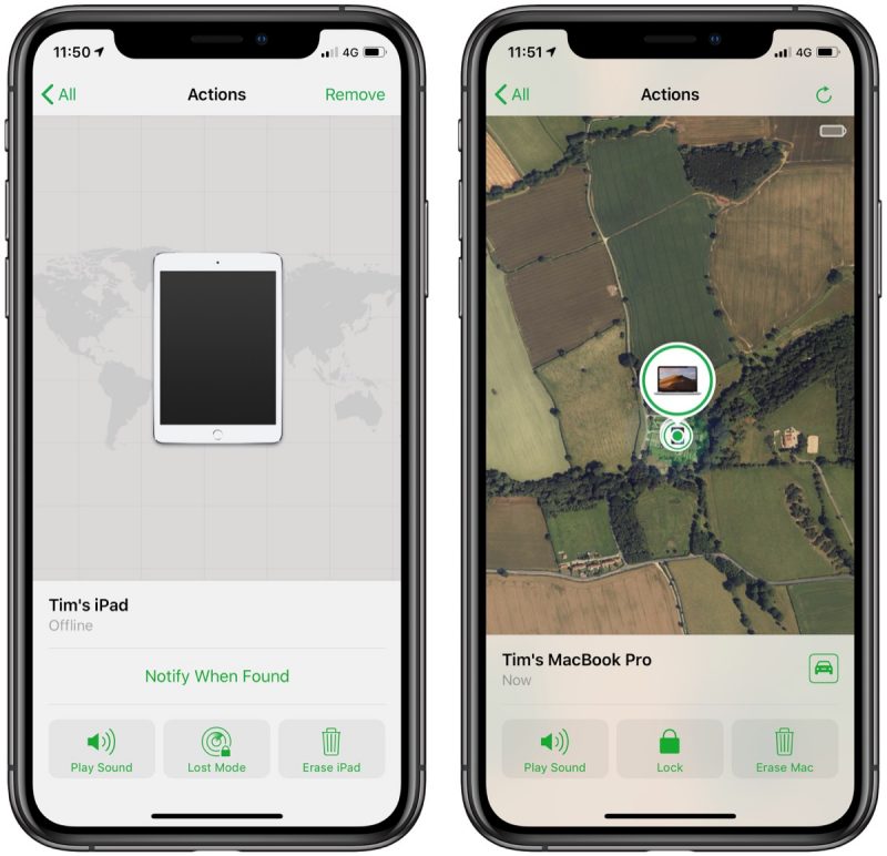 how to use find my iphone with mac