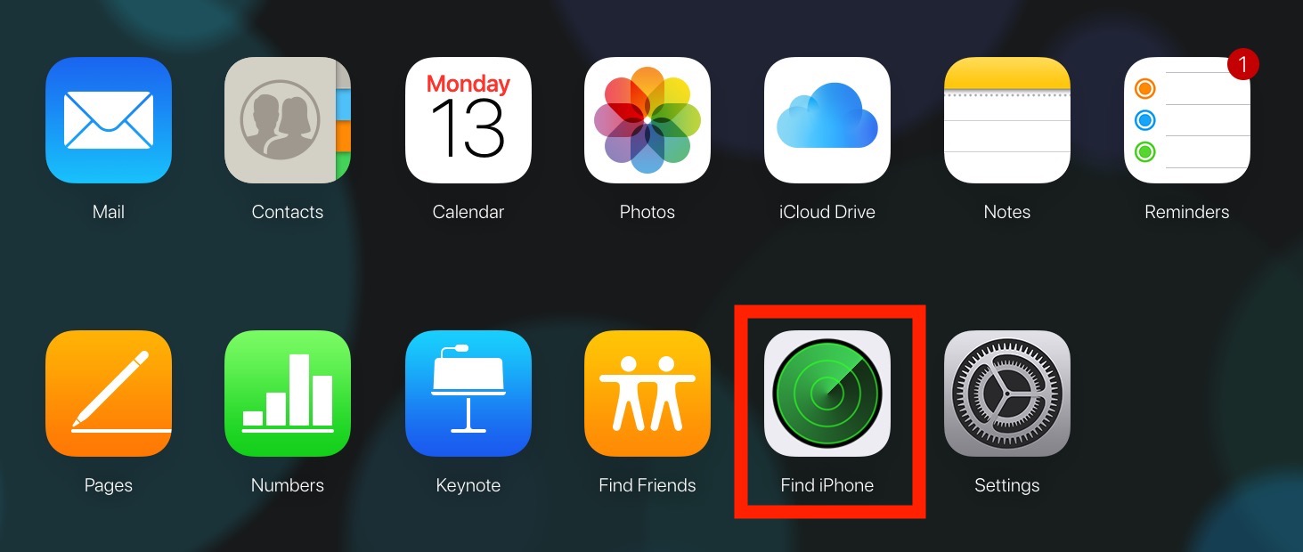 how to find iphone on mac