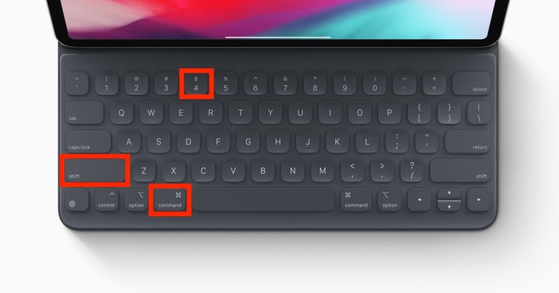 shortcut key for screenshot in mac