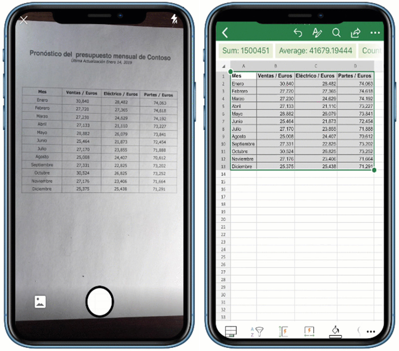 How To Insert Data From A Picture In Microsoft Excel On Mobile Riset