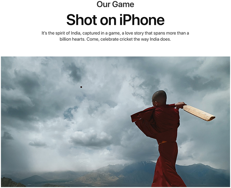 Apple&#39;s Latest &#39;Shot on iPhone&#39; Video Timed With 2019 Cricket World Cup - MacRumors