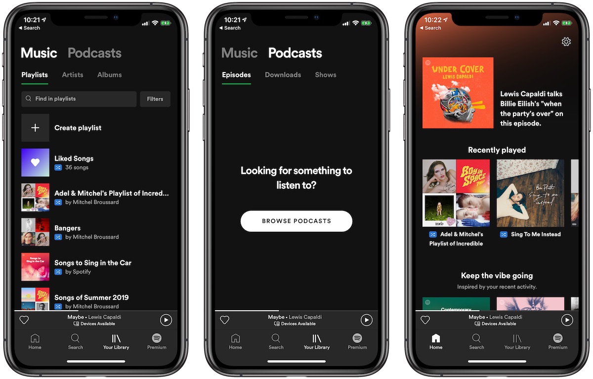 Spotify 1.2.14.1149 download the new version for ios