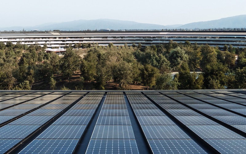 Apple Leads All U.S. Companies in Domestic Solar Energy Capacity