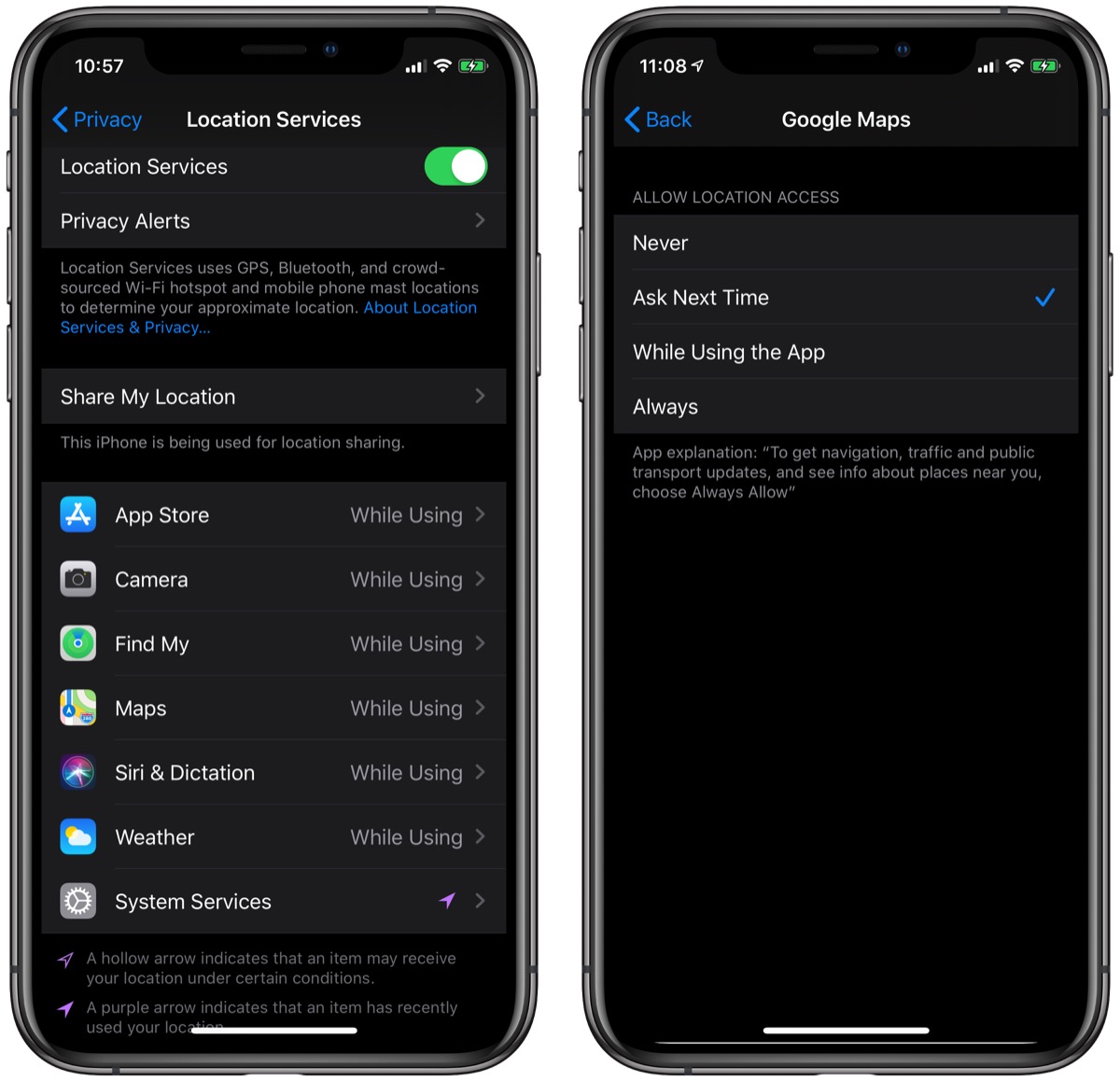 How to Restrict an App's Location Access in iOS 13 - MacRumors