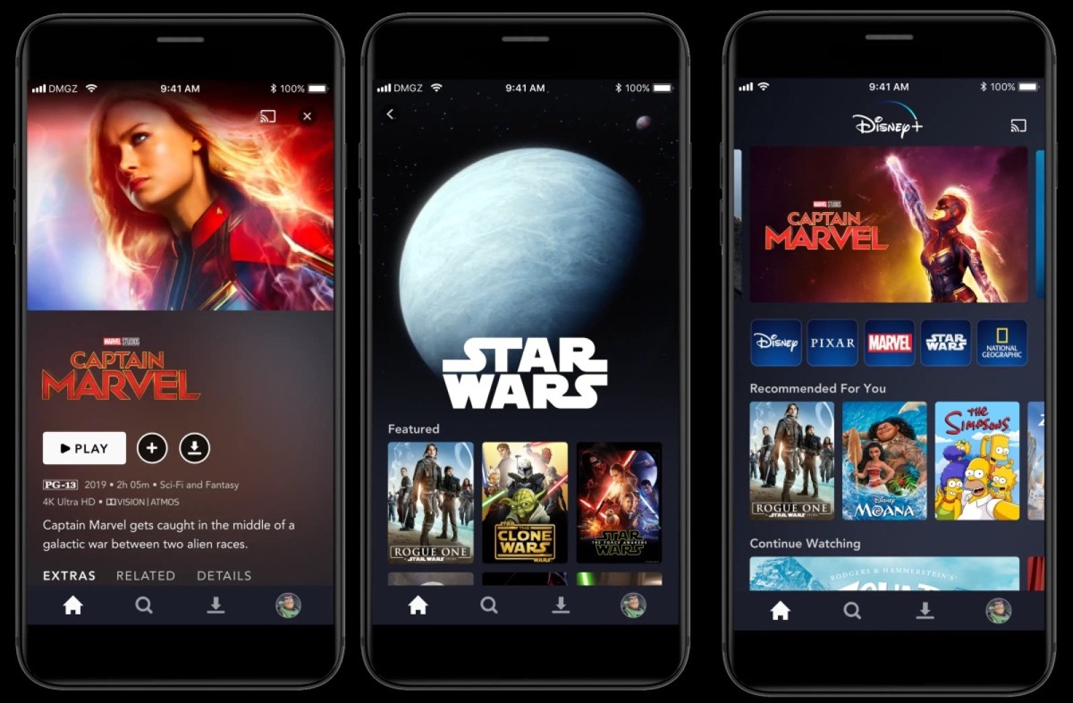 Disney+ Will Offer up to Four Simultaneous Streams and 4K Content for $6.99 a Month