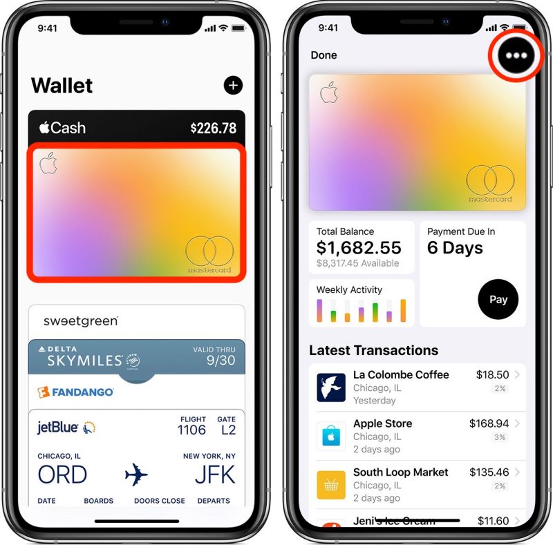 how to add new bank card to iphone