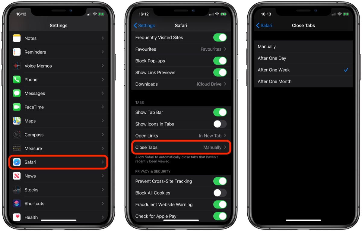 How to Configure iOS to Auto-Close Safari Browser Tabs - MacRumors