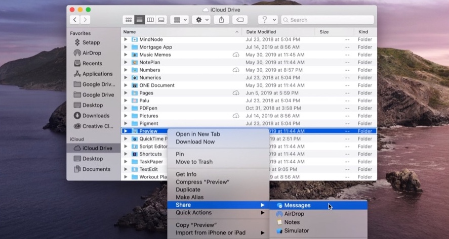 Apple Says iCloud Folder Sharing in macOS Catalina Coming 'This Spring'