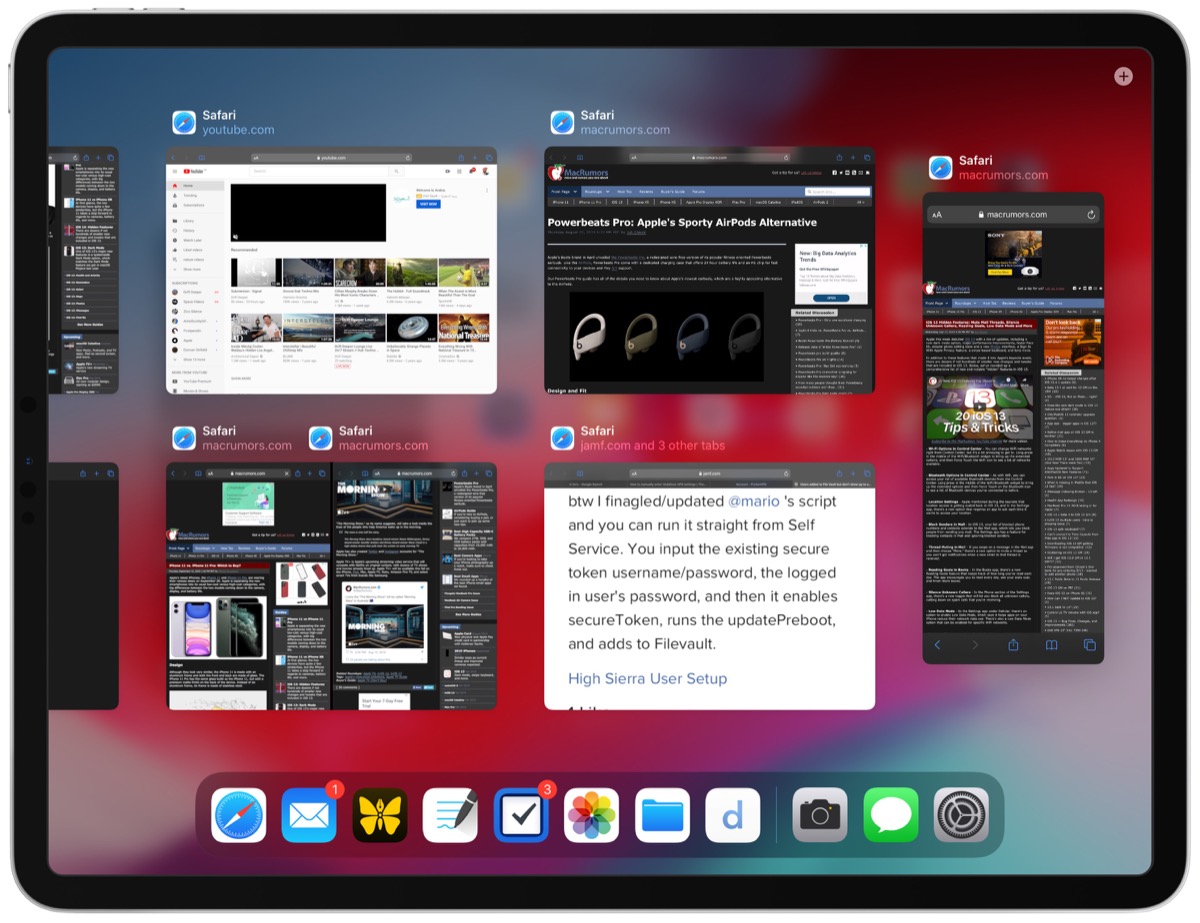 如何在 iPadOS 中使用 AppExposé 展开同一应用多窗口显示？