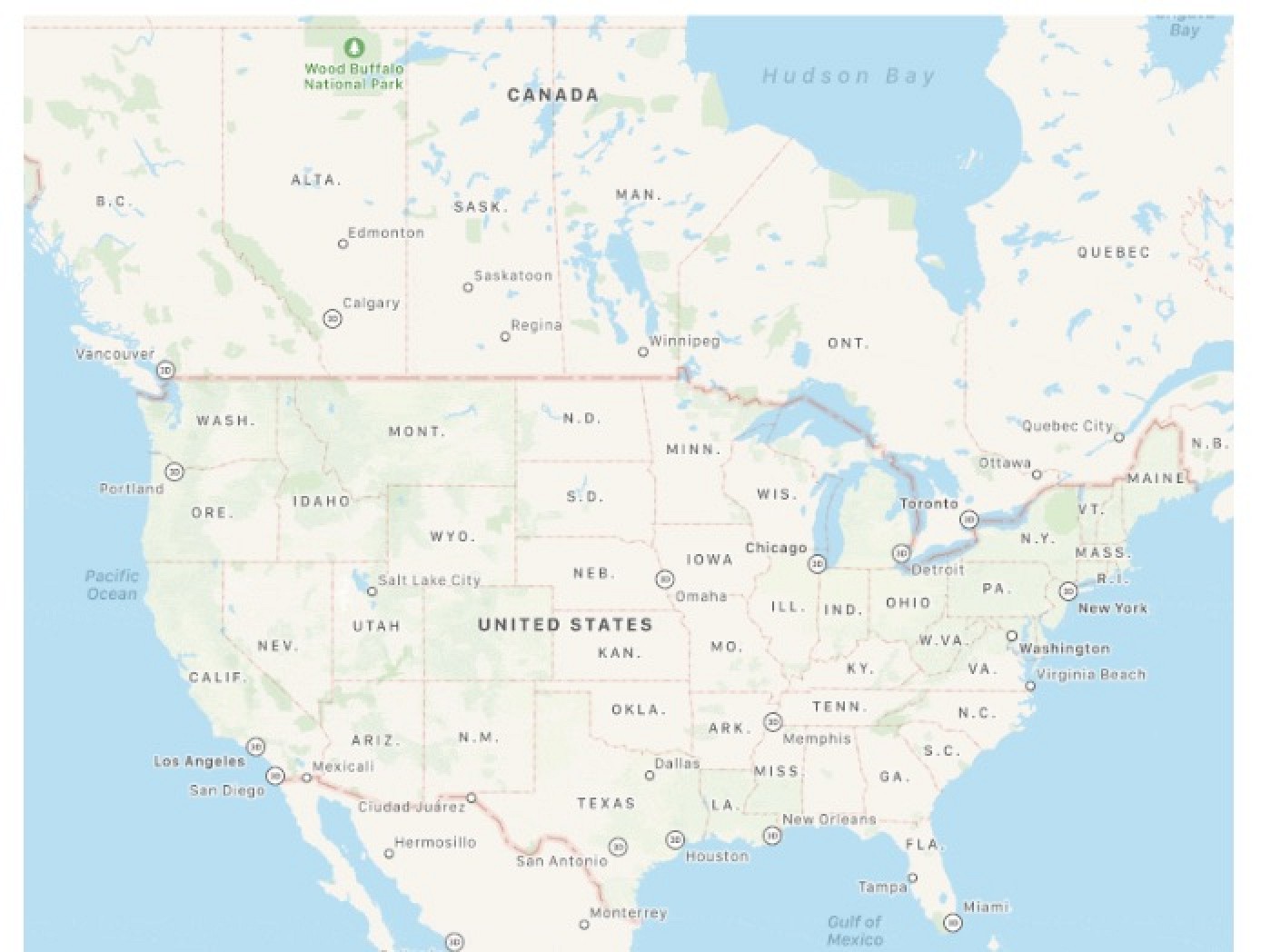 photo of Apple Maps Revamp Rolls Out Widely in Western and Midwestern United States image
