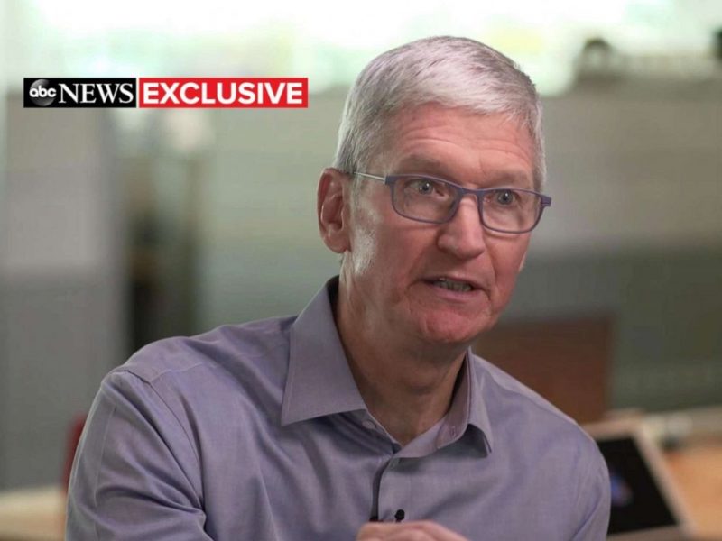 Apple CEO Tim Cook: 'I Will Fight Until My Toes Point Up' for DACA