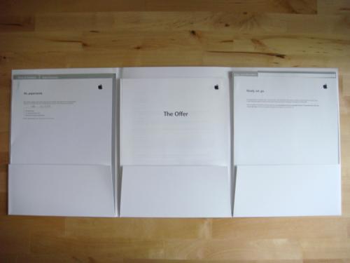 Apple Job Offer 'Unboxing' Pictures Posted - MacRumors