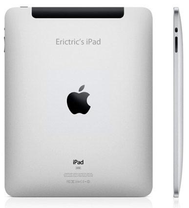 Apple Preparing to Offer iPad Engraving? - MacRumors